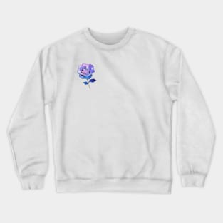 Purple rose galaxy Crewneck Sweatshirt